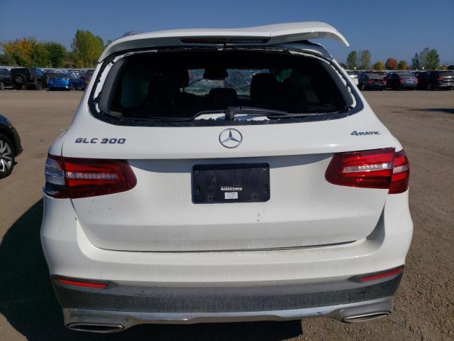 WDC0G4KB0HV003071 - 2017 MERCEDES-BENZ GLC 300 4MATIC WHITE photo 6