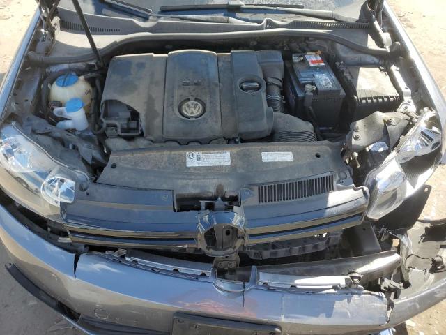 3VWKP7AJ8DM641630 - 2013 VOLKSWAGEN JETTA S GRAY photo 11