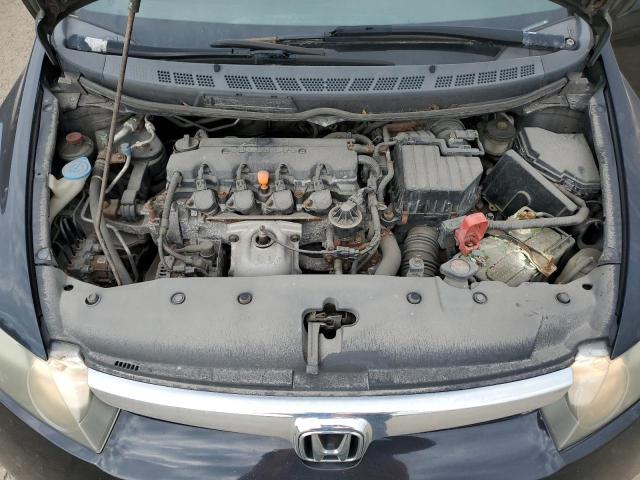 2HGFA16576H004360 - 2006 HONDA CIVIC LX BLACK photo 11
