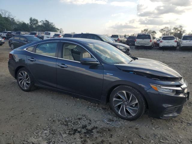 19XZE4F92NE002790 - 2022 HONDA INSIGHT TOURING GRAY photo 4