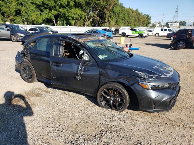 2HGFE2F5XSH100181 - 2025 HONDA CIVIC SPORT შავი ფოტო 4