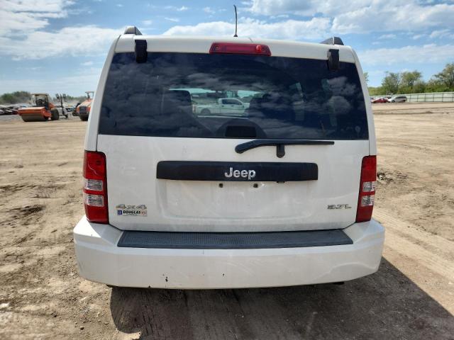 1J8GN28K58W222049 - 2008 JEEP LIBERTY SPORT WHITE photo 6