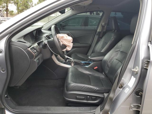 1HGCR2F85GA183204 - 2016 HONDA ACCORD EXL SILVER photo 7