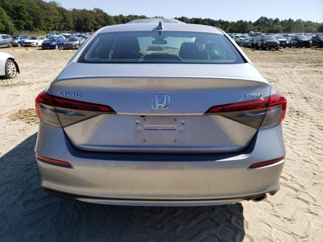 2HGFE2F50NH584057 - 2022 HONDA CIVIC SPORT 银色 照片 6