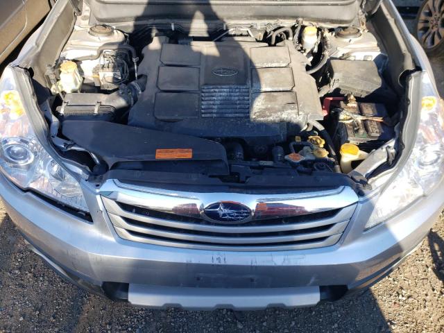 4S4BRDKC8C2296158 - 2012 SUBARU OUTBACK 3.6R LIMITED SILVER photo 11