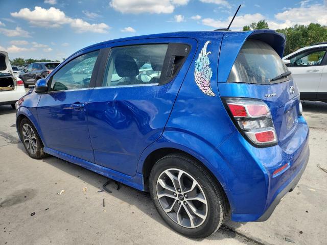 1G1JD6SB6K4114552 - 2019 CHEVROLET SONIC LT Blau Foto 2