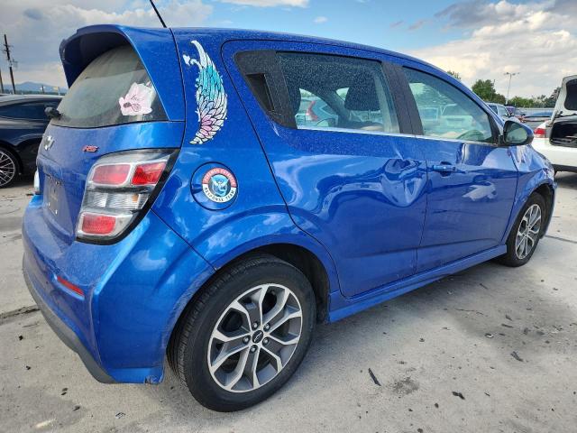 1G1JD6SB6K4114552 - 2019 CHEVROLET SONIC LT Blau Foto 3