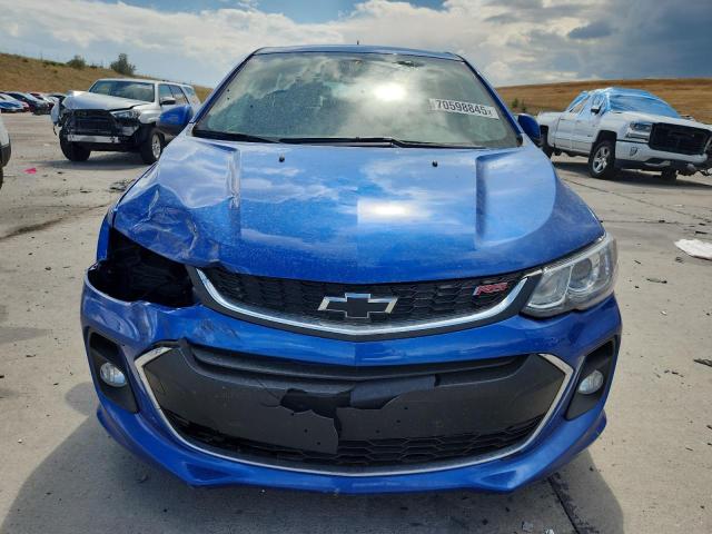 1G1JD6SB6K4114552 - 2019 CHEVROLET SONIC LT Blau Foto 5