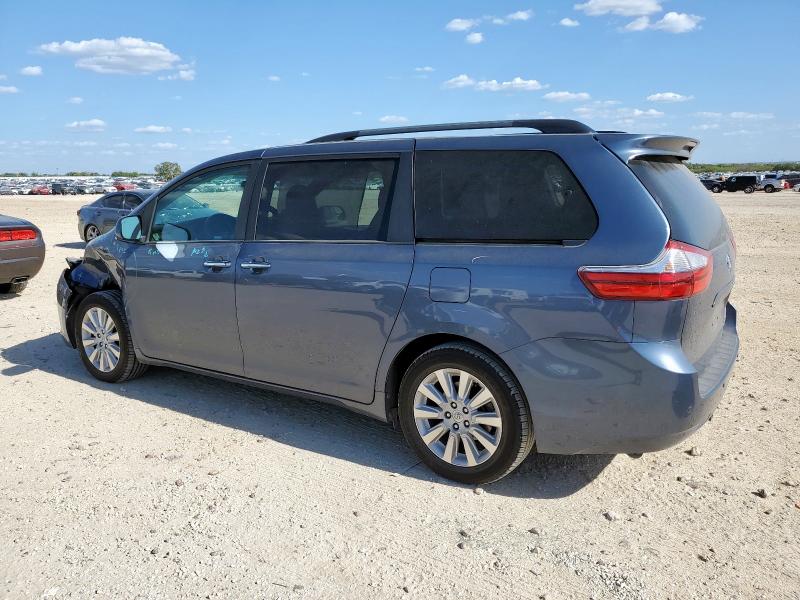 5TDDK3DCXFS107497 - 2015 TOYOTA SIENNA XLE GRAY photo 2
