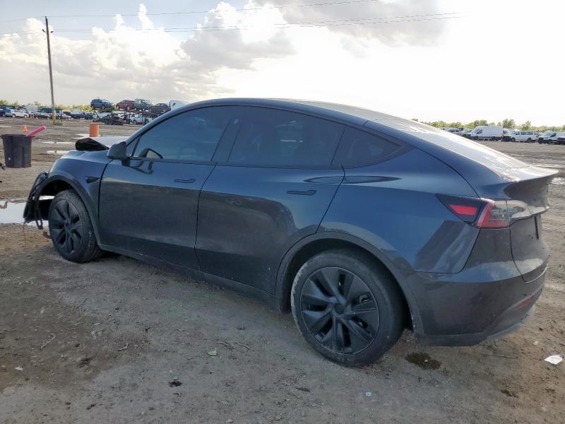 7SAYGDED8SF230698 - 2025 TESLA MODEL Y ნაცრისფერი ფოტო 2
