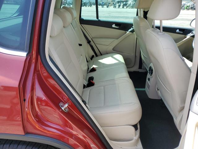 WVGAV7AX9BW000472 - 2011 VOLKSWAGEN TIGUAN S ბურგუნდია ფოტო 11