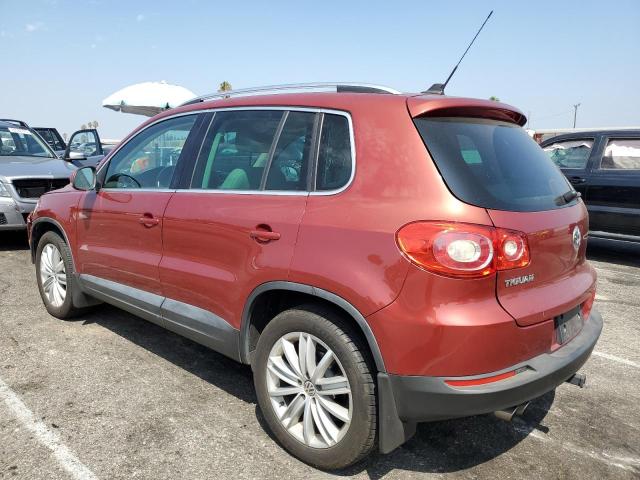 WVGAV7AX9BW000472 - 2011 VOLKSWAGEN TIGUAN S ბურგუნდია ფოტო 2