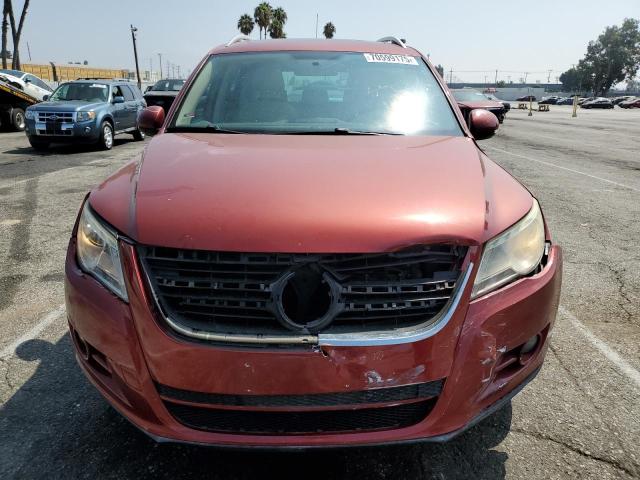 WVGAV7AX9BW000472 - 2011 VOLKSWAGEN TIGUAN S ბურგუნდია ფოტო 5