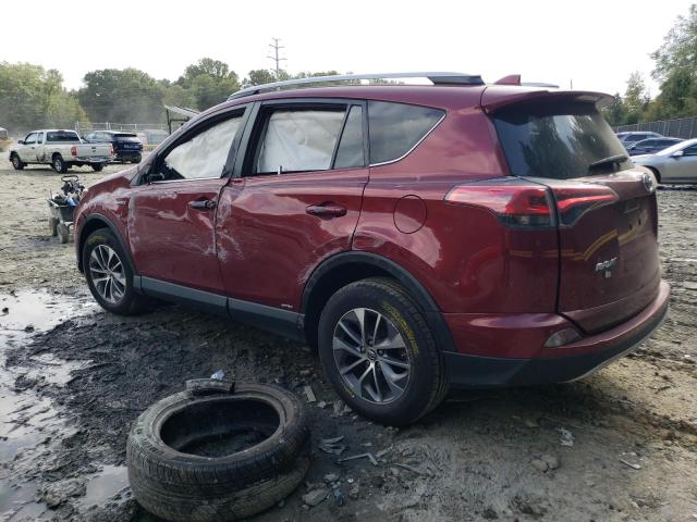 JTMRJREV1JD245770 - 2018 TOYOTA RAV4 HV LE RED photo 2