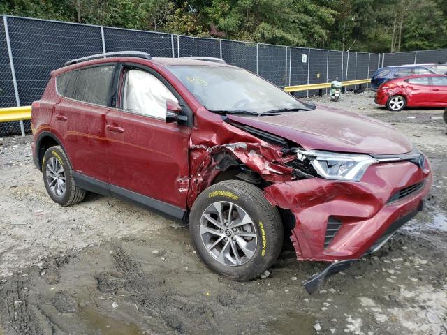 JTMRJREV1JD245770 - 2018 TOYOTA RAV4 HV LE RED photo 4