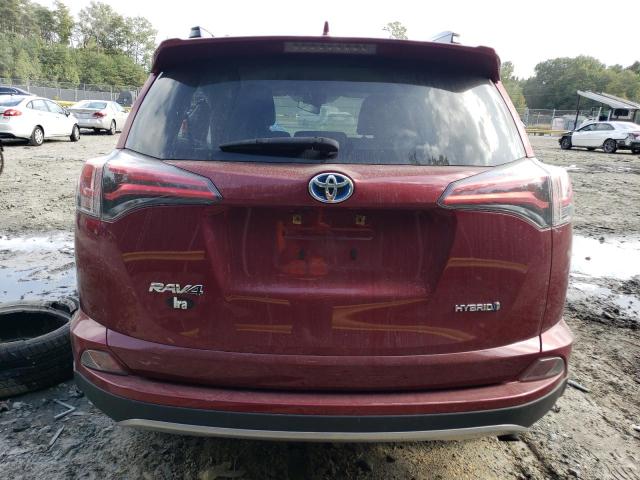 JTMRJREV1JD245770 - 2018 TOYOTA RAV4 HV LE RED photo 6