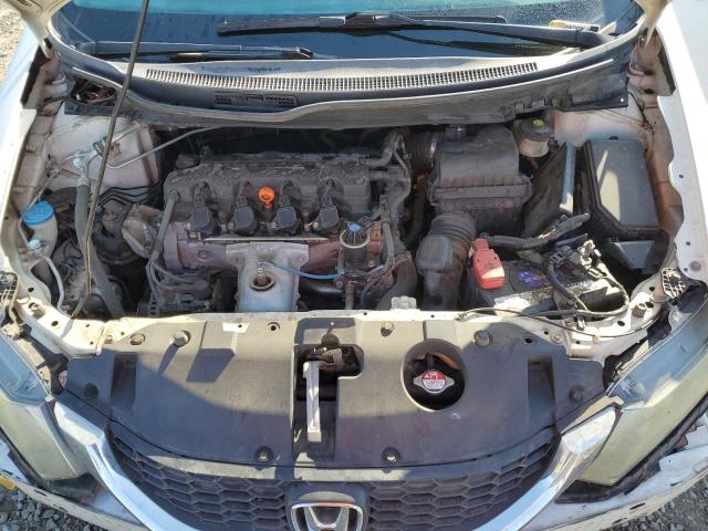 2HGFB2F6XDH533293 - 2013 HONDA CIVIC HF WHITE photo 11