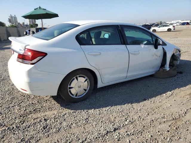 2HGFB2F6XDH533293 - 2013 HONDA CIVIC HF WHITE photo 3