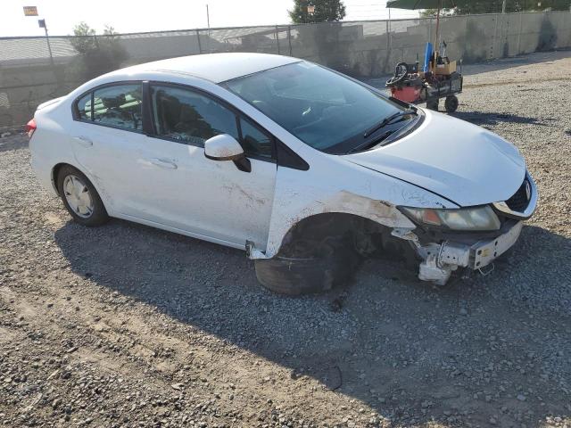 2HGFB2F6XDH533293 - 2013 HONDA CIVIC HF WHITE photo 4
