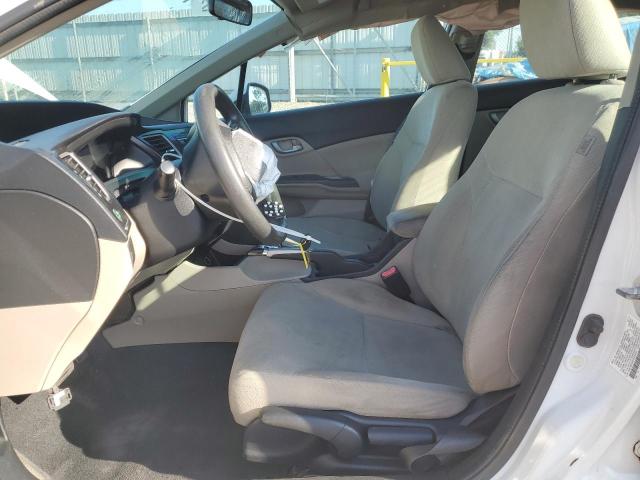 2HGFB2F6XDH533293 - 2013 HONDA CIVIC HF WHITE photo 7