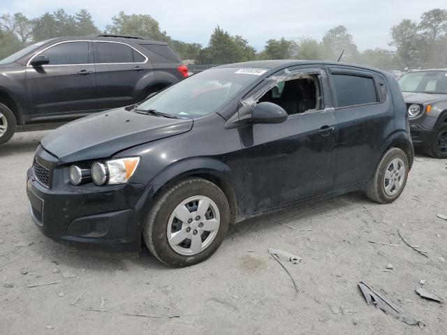 1G1JA6SH2G4132518 - 2016 CHEVROLET SONIC LS შავი ფოტო 1