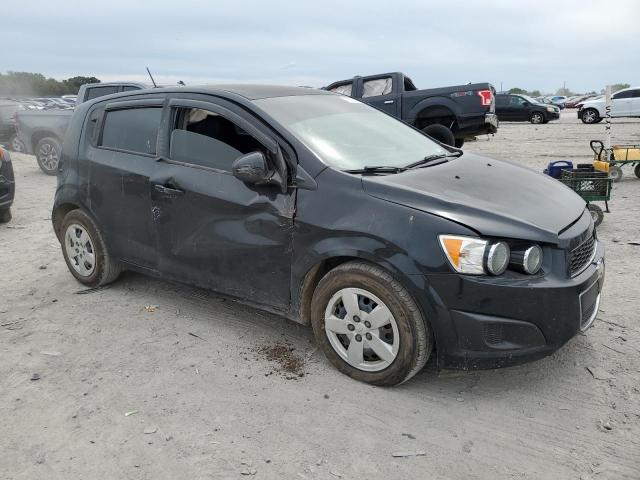 1G1JA6SH2G4132518 - 2016 CHEVROLET SONIC LS შავი ფოტო 4