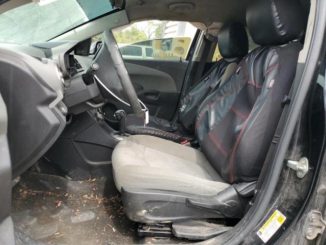1G1JA6SH2G4132518 - 2016 CHEVROLET SONIC LS შავი ფოტო 7