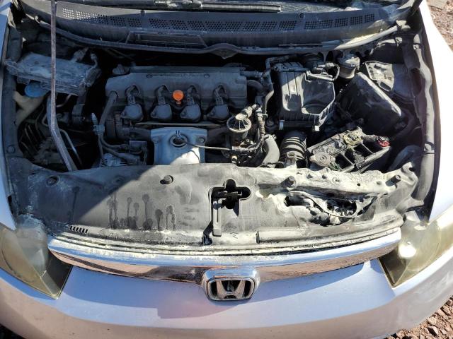 2HGFA16886H504053 - 2006 HONDA CIVIC EX SILVER photo 11