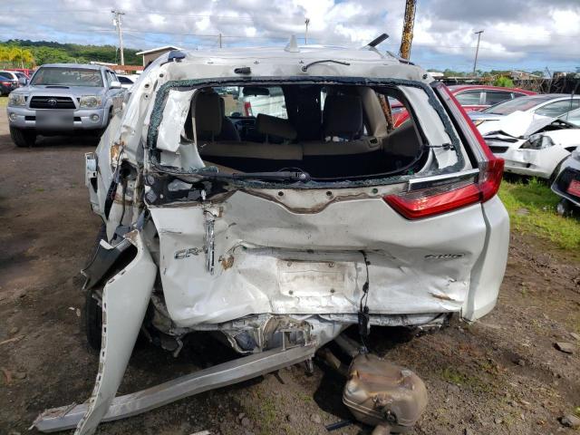 2HKRW6H32JH202771 - 2018 HONDA CR-V LX WHITE photo 6