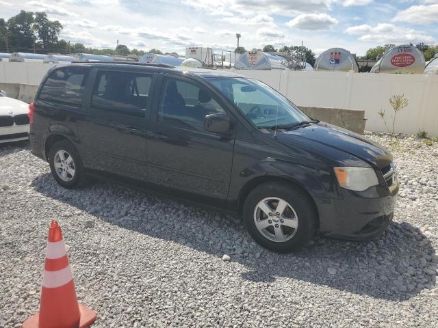 2C4RDGCG4CR191106 - 2012 DODGE GRAND CARAVAN SXT BLACK photo 4