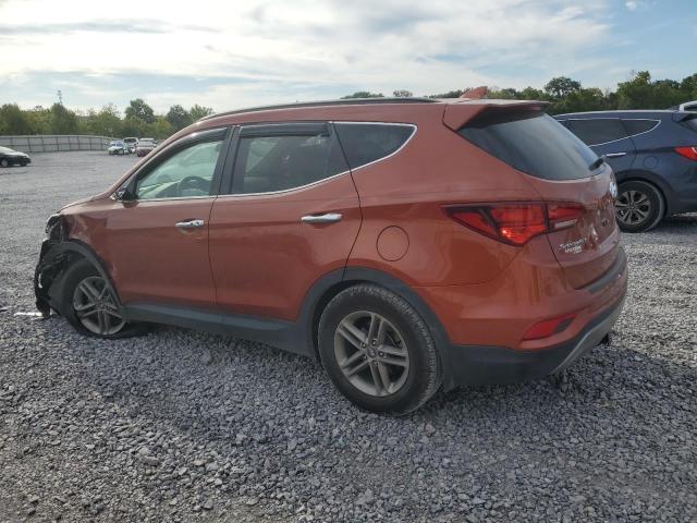 5XYZU3LB2JG522036 - 2018 HYUNDAI SANTA FE S ORANGE photo 2