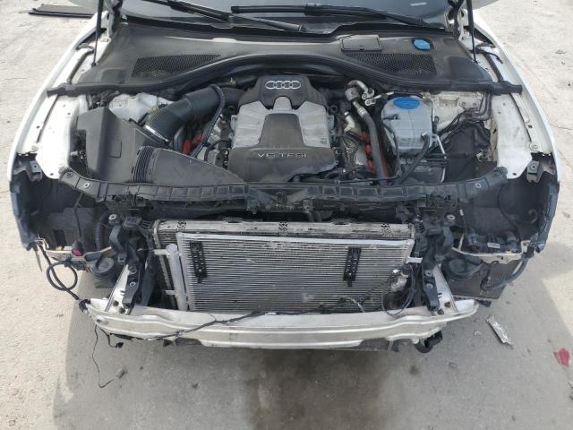 WAUSGAFC0CN002413 - 2012 AUDI A7 PRESTIGE WHITE photo 11