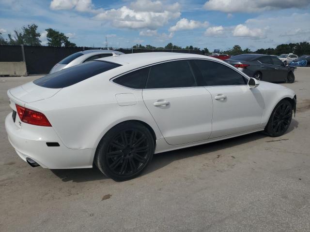 WAUSGAFC0CN002413 - 2012 AUDI A7 PRESTIGE WHITE photo 3