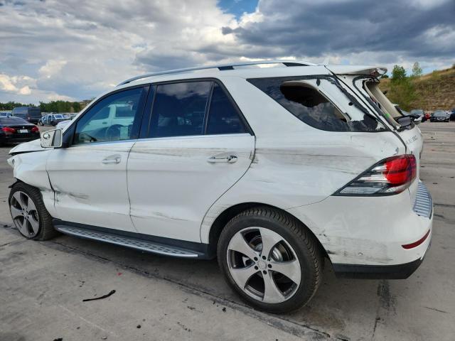 4JGDA5HB7GA753591 - 2016 MERCEDES-BENZ GLE 350 4MATIC WHITE photo 2