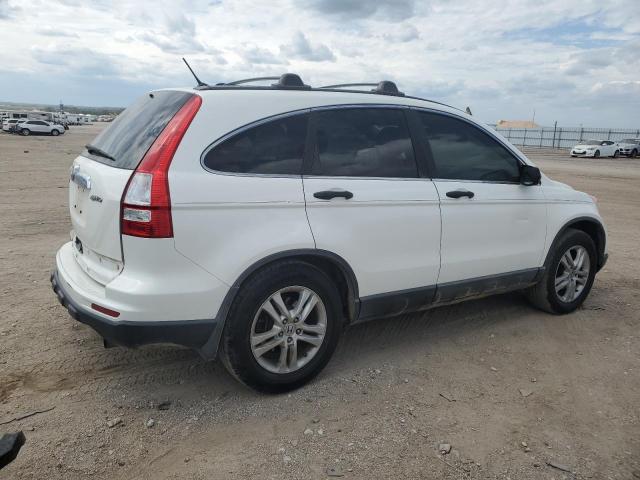 5J6RE4H55AL029780 - 2010 HONDA CR-V EX WHITE photo 3