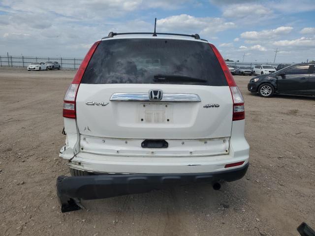 5J6RE4H55AL029780 - 2010 HONDA CR-V EX WHITE photo 6