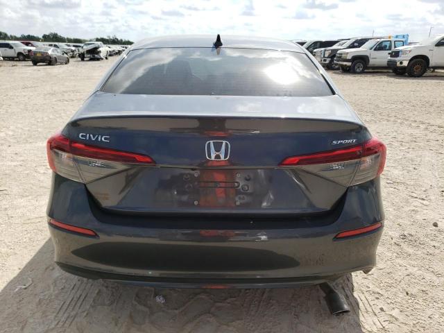 2HGFE2F52NH570497 - 2022 HONDA CIVIC SPORT 灰色 照片 6