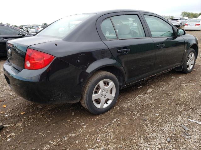 1G1AK55F577361145 - 2007 CHEVROLET COBALT LS BLACK photo 3