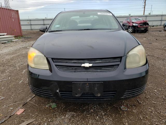 1G1AK55F577361145 - 2007 CHEVROLET COBALT LS BLACK photo 5