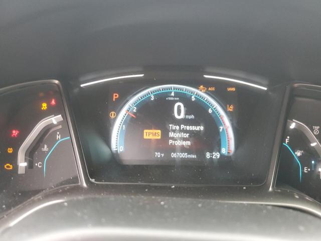 SHHFK7H62KU413689 - 2019 HONDA CIVIC EX SILVER photo 9