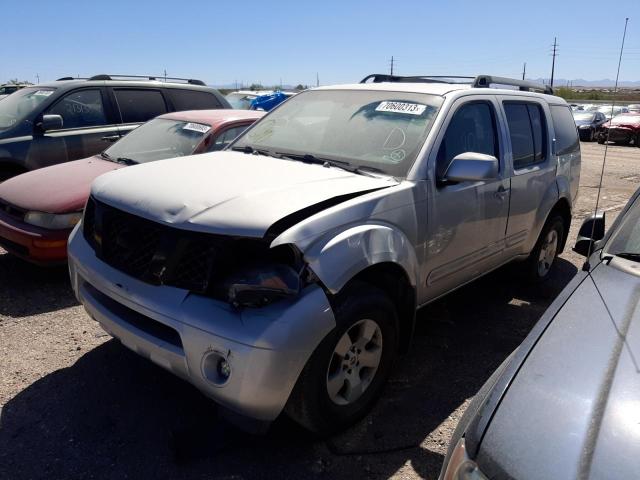 5N1AR18U27C625401 - 2007 NISSAN PATHFINDER LE 银色 照片 1