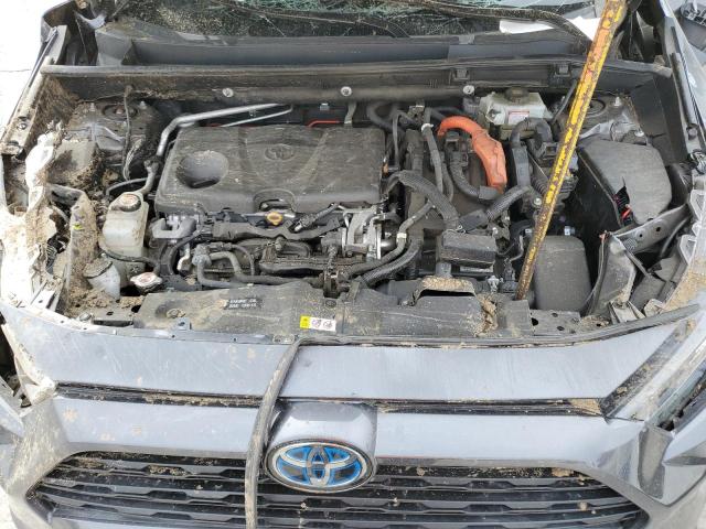 4T3MWRFV3LU006480 - 2020 TOYOTA RAV4 LE GRAY photo 12