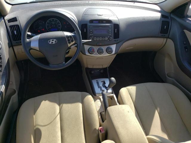 KMHDU4AD4AU039582 - 2010 HYUNDAI ELANTRA BLUE GOLD photo 8