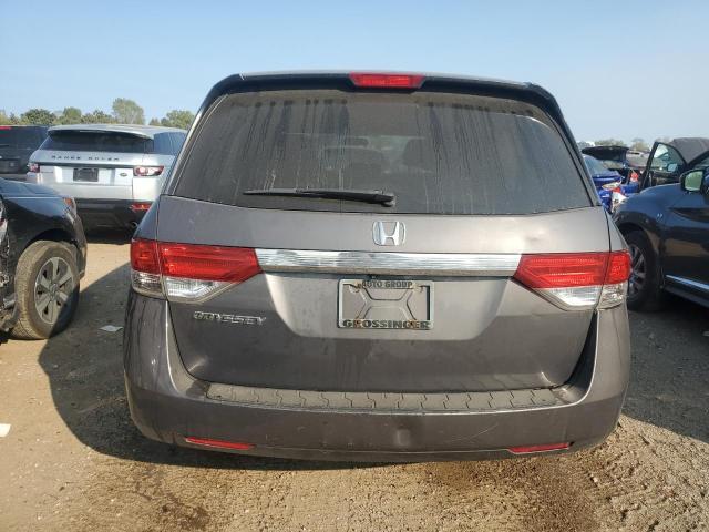 5FNRL5H42FB073447 - 2015 HONDA ODYSSEY EX GRAY photo 6