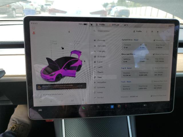 5YJ3E1EA0LF792159 - 2020 TESLA MODEL 3 黑色 照片 9