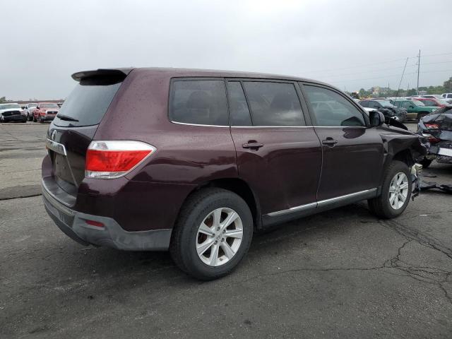 5TDZA3EH2CS028291 - 2012 TOYOTA HIGHLANDER BASE Mor fotoğraf 3
