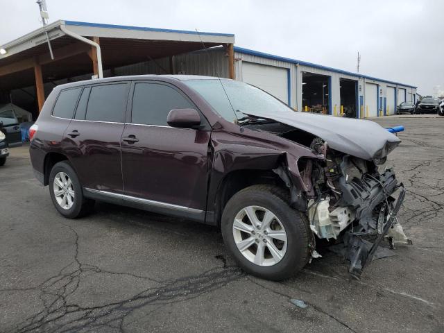 5TDZA3EH2CS028291 - 2012 TOYOTA HIGHLANDER BASE Mor fotoğraf 4