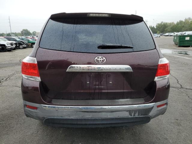 5TDZA3EH2CS028291 - 2012 TOYOTA HIGHLANDER BASE Mor fotoğraf 6