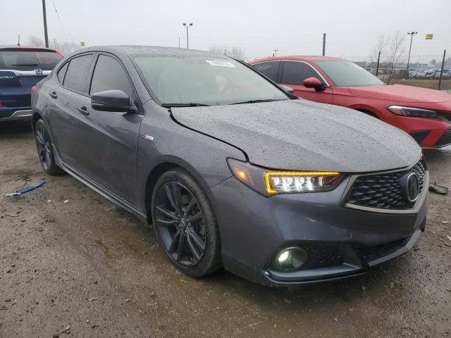 19UUB2F62KA006898 - 2019 ACURA TLX TECHNOLOGY GRAY photo 4