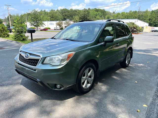 JF2SJAHC7EH483684 - 2014 SUBARU FORESTER 2.5I LIMITED GREEN photo 2